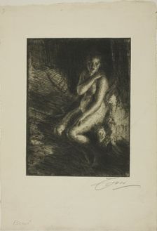 Berit, 1905. Creator: Anders Leonard Zorn