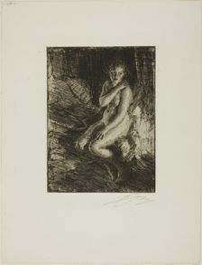 Berit, 1905. Creator: Anders Leonard Zorn