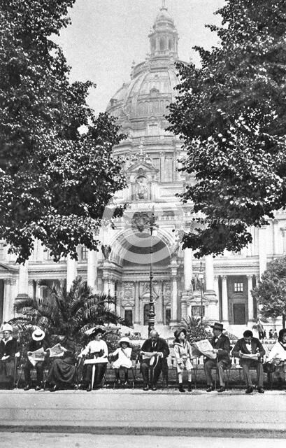 Berlin Cathedral, Berlin, Germany, 1922.Artist: Donald McLeish