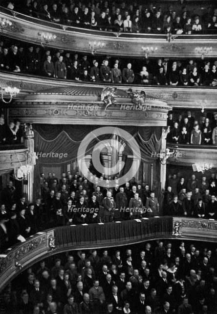 Berlin State Opera House, Remembrance Day, Germany, 1934. Artist: Unknown