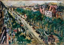 Berlin. Unter den Linden 1922. Artist: Lovis Corinth