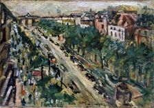 Berlin. Unter den Linden 1922. Artist: Lovis Corinth