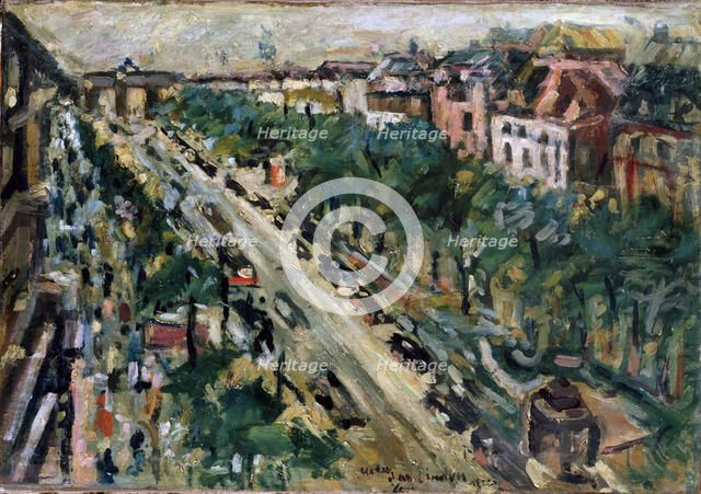 'Berlin. Unter den Linden', 1922.  Artist: Lovis Corinth
