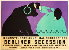 Berliner Secession , 1901. Creator: Heine, Thomas Theodor (1867-1948)