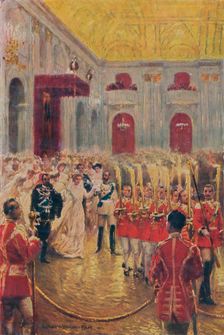 Bermahlung der Prinzessin Vittoria Luise mit dem Herzog Ernit August von Braunschweig May 1913. Artist: William Gale