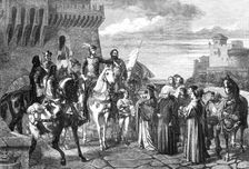 "Bernabo Visconti, Duke of Milan...", by Giannetti, in the Crystal Palace Exhibition, 1869. Creator: Mason Jackson