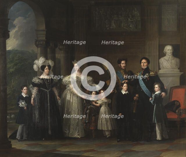 Bernadotte Family: Oscar I, Desideria, Josephine, Charles XV, Oscar II, Charles XIV John, Prince Gus