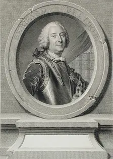 Bernard Belidor, 1750. Creator: Johann Georg Wille