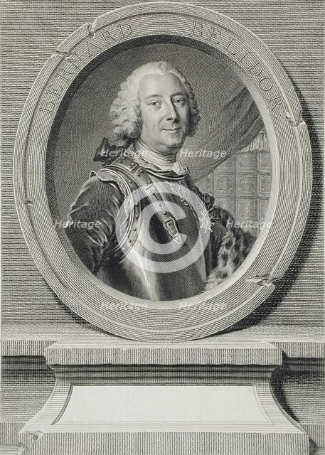 Bernard Belidor, 1750. Creator: Johann Georg Wille.