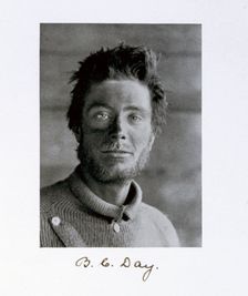 Bernard C Day, a member of Captain Scott's Antarctic expedition, 1910-1913. Creator: Herbert Ponting