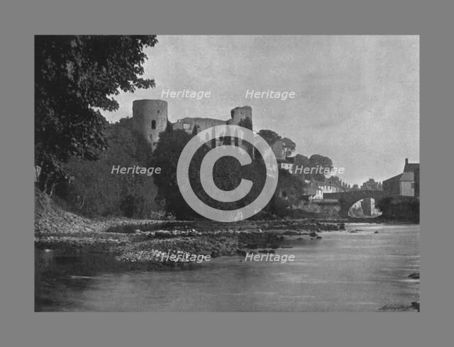 Bernard Castle, c1900. Artist: E Yeoman.