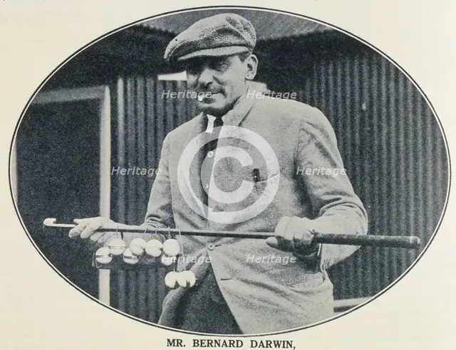 Bernard Darwin (1876-1961), English, 1936. Creator: Unknown.