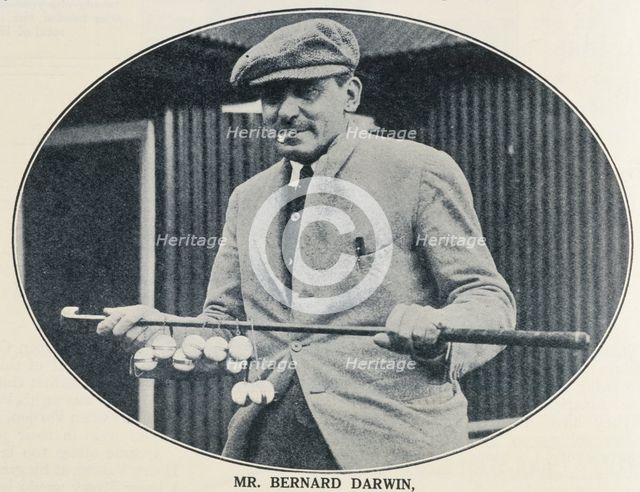 Bernard Darwin (1876-1961), English, 1936. Creator: Unknown.