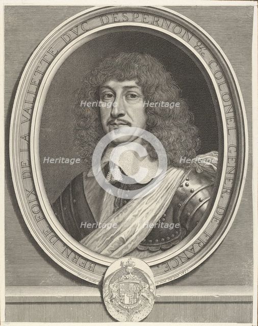 Bernard de Foix de La Valette duc d'Epernon, 1630. Creator: Robert Nanteuil.