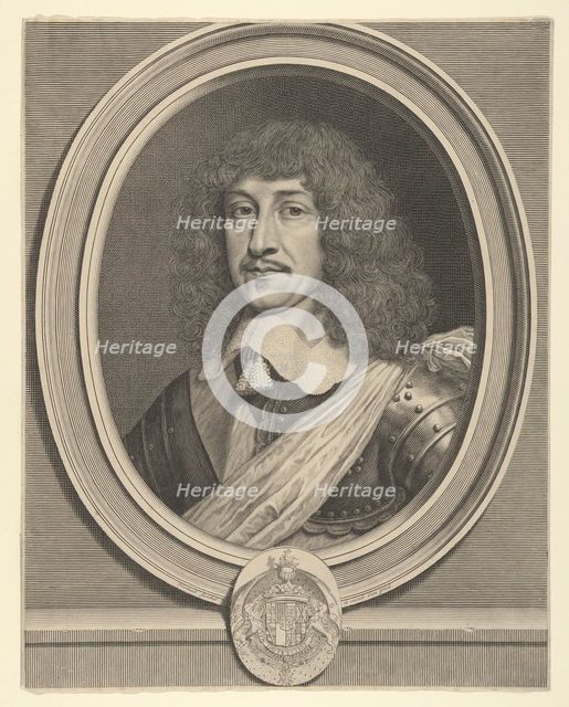 Bernard de Foix de La Valette, duc d'Epernon, ca. 1650. Creator: Robert Nanteuil.