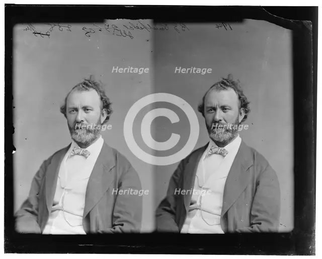 Bernard G. Caulfield of Illinois, 1865-1880. Creator: Unknown.