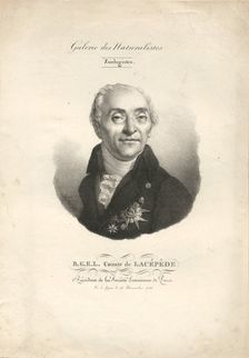 Bernard-Germain-Etienne de la Ville-sur-Illon, comte de Lacépède (1756-1815), 1842