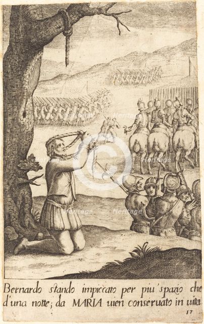 Bernardo, 1619. Creator: Jacques Callot.