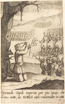Bernardo, 1619. Creator: Jacques Callot