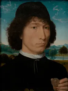 Bernardo Bembo, Statesman and Ambassador of Venice, c1474. Creator: Hans Memling