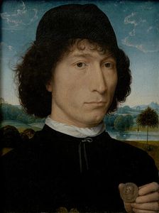 Bernardo Bembo, Statesman and Ambassador of Venice, c1474. Creator: Hans Memling