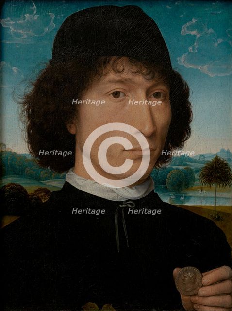 Bernardo Bembo, Statesman and Ambassador of Venice, c1474. Creator: Hans Memling.