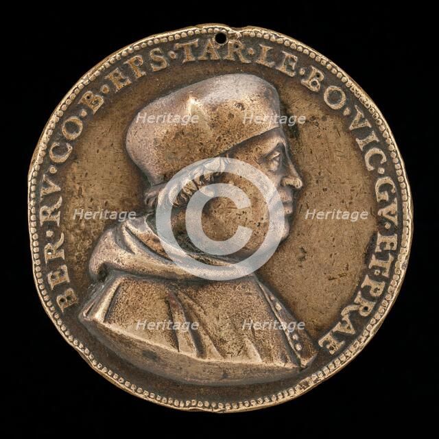 Bernardo de' Rossi, died 1527, Bishop of Treviso 1499, Governor of Bologna [obverse], c. 1519. Creator: Unknown.