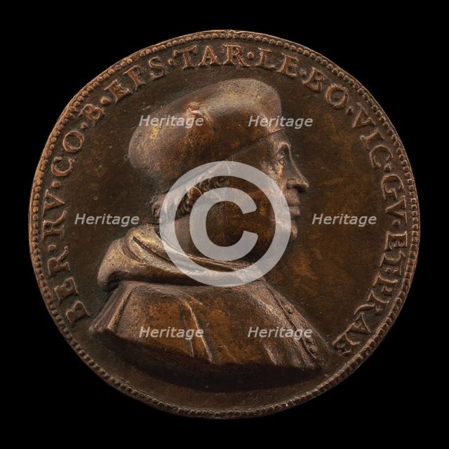 Bernardo de' Rossi, died 1527, Bishop of Treviso 1499...[obverse], after 1519. Creator: Unknown.