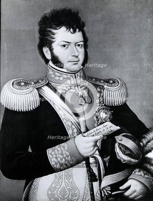 Bernardo O'Higgins (1778-1842), Chilean politician and military, hero of the American independence.