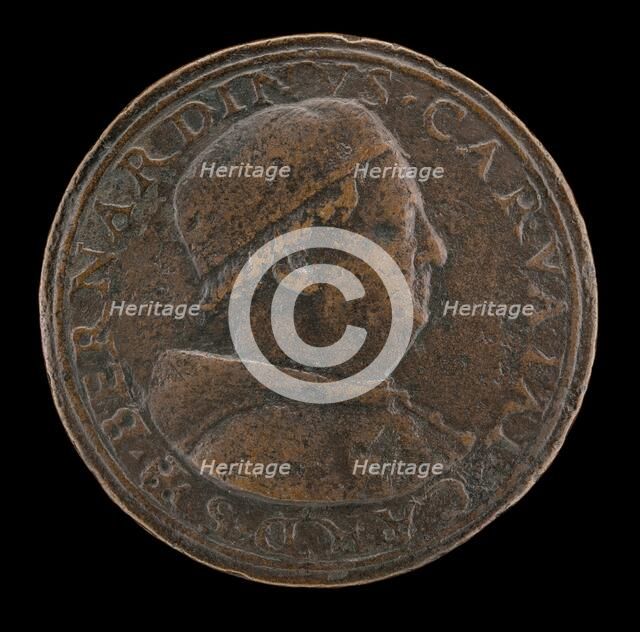 Bernardino Carvajal, died 1522, Cardinal of Santa Croce 1493, deposed 1511, restored 1513 [obverse], Creator: Unknown.