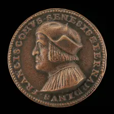 Bernardino Francesconi of Siena [obverse], c. 1520. Creator: Unknown