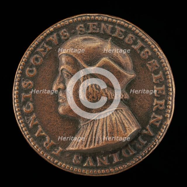 Bernardino Francesconi of Siena [obverse], c. 1520. Creator: Unknown.