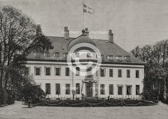 Bernstorff Palace, Gentofte, Denmark, 1898. Creator: Unknown.