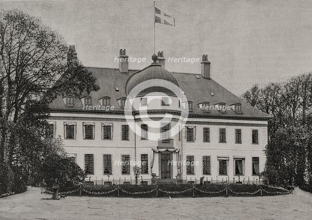 Bernstorff Palace, Gentofte, Denmark, 1898. Creator: Unknown.
