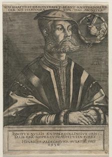 Bernt Knipperdolling, 1536. Creator: Heinrich Aldegrever (German, 1502-1555/61)