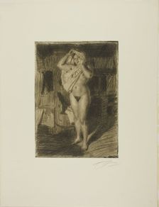 Berserk, 1914. Creator: Anders Leonard Zorn