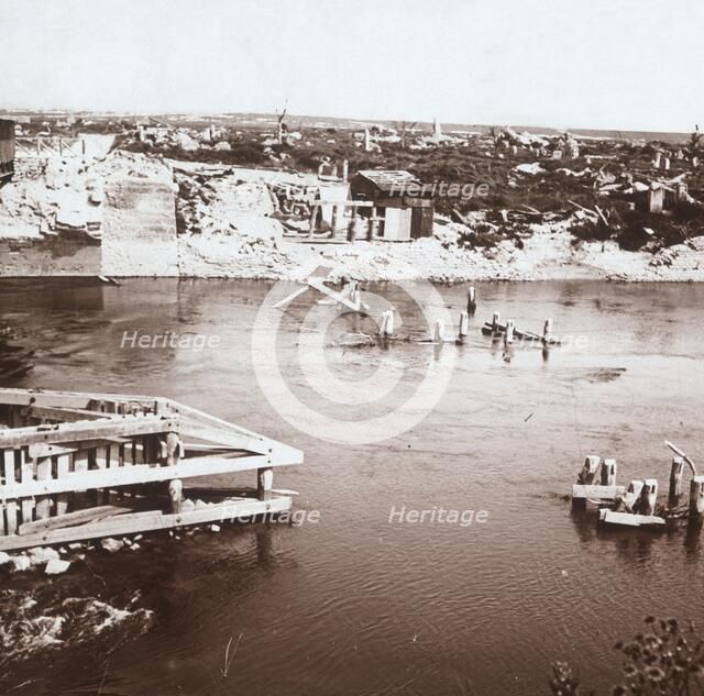 Berry-au-Bac, northern France, c1914-c1918. Artist: Unknown.