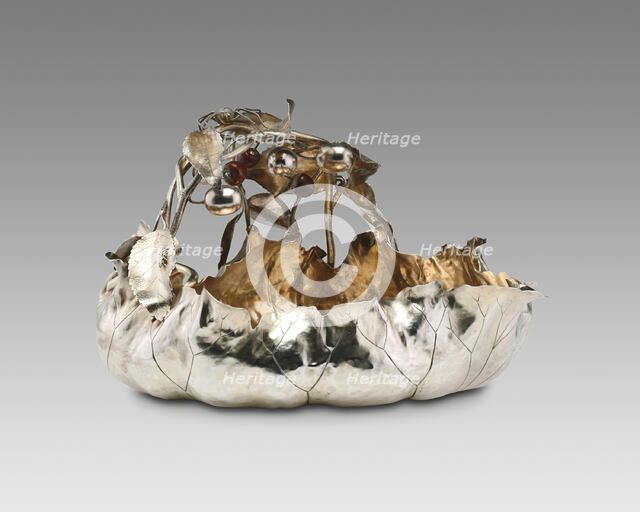 Berry Bowl, 1885/95. Creator: George W. Shiebler and Company.