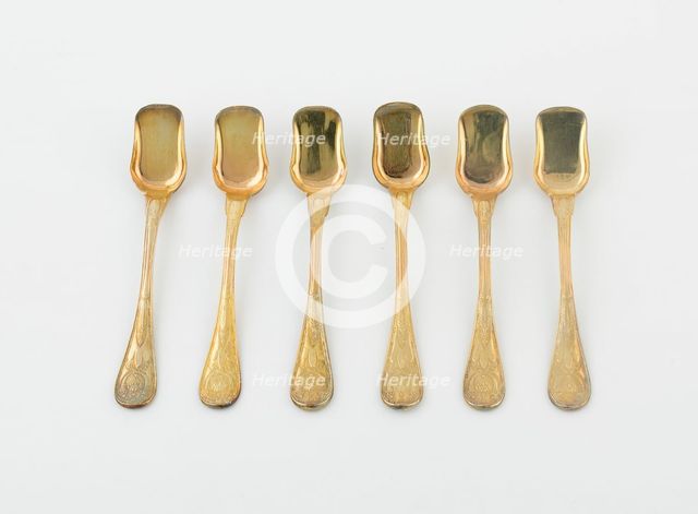Berry Spoons (2), Paris, 1789/1820. Creators: Martin-Guillaume Biennais, Pierre-Benoît Lorillon.