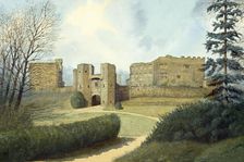 Berry Pomeroy Castle, 15th century, (c1990-2010). Artist: Frank Gardiner