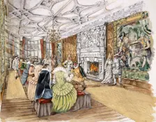 Berry Pomeroy Castle, c1600, (c1990-2010). Artist: Peter Dunn