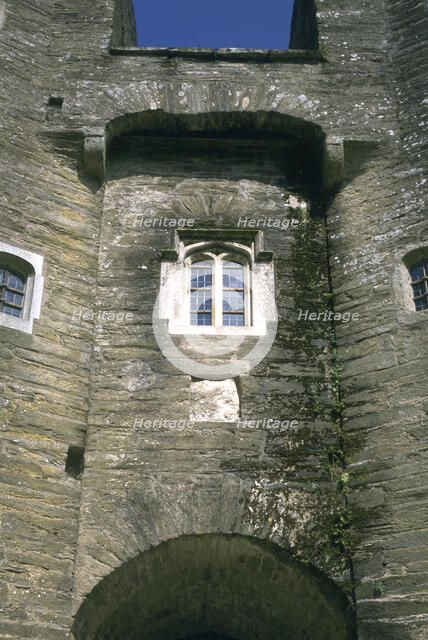 Berry Pomeroy Castle, Devon, 1996. Artist: J Bailey