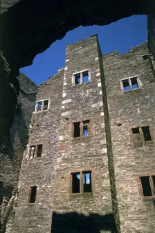 Berry Pomeroy Castle, Devon, 1996. Artist: J Bailey