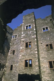 Berry Pomeroy Castle, Devon, 1996. Artist: J Bailey