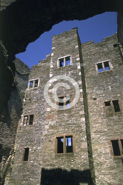 Berry Pomeroy Castle, Devon, 1996. Artist: J Bailey