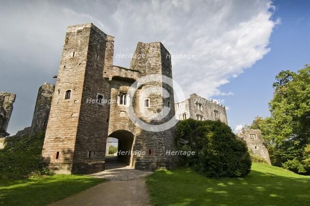 Berry Pomeroy Castle, Devon, c1980-c2017. Artist: Historic England Staff Photographer.