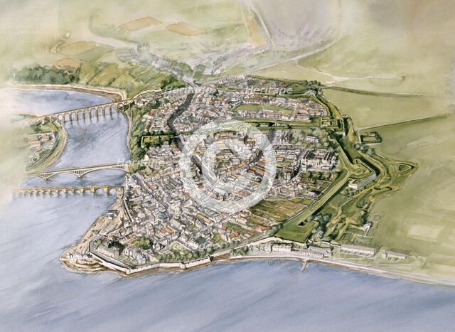 Berwick-upon-Tweed, 1999. Artist: Peter Dunn.