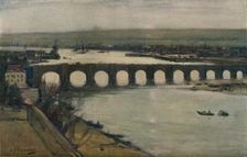 Berwick Bridge c1912. Artist: David Young Cameron