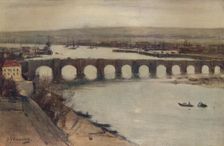 Berwick Bridge c1912, (c1915). Artist: David Young Cameron