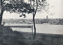 Berwick - From Spittal, Showing Berwick Bridge 1895